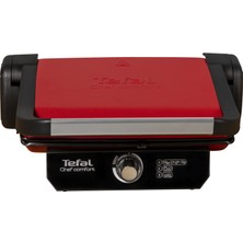 Tefal GC2225 Chef Comfort Tost Makinesi Kırmızı - 9100040086