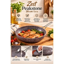 Zest Peakstone Tava 28 cm Mocha 4mm Kalınlık