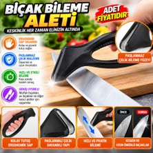 Bm Kolay Tutuş Saplı Paslanmaz Çelik Manuel Bıçak Bileme Aleti