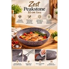 Zest Peakstone Tava 32 cm Mocha 4mm Kalınlık