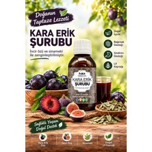 Medicream Anadolu Ocak Vakfı Kara Erik Şurubu - Incir Özü & Sinameki Bitkisel Içerikli Doğal Rahatlatıcı Şurup 50 ml