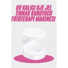 Marsilyan Kalıcı Oje Kurutucu Mini Uv Işınlı Taşınabilir Hızlı ve Pratik Oje Kurutucu