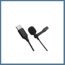Bezos Type-C 2 Metre Double Mikrofon - Siyah Btkfz
