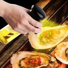 Marsilyan Çok Amaçlı Cam Şişe Püskürtmeli Dağıtıcı Yağdanlık Limonluk Sirke Sosluk Spreyi Siyah (4887)