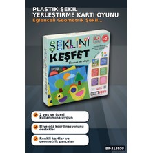 Marsilyan Plastik Şekil Yerleştirme Kartı Oyunu - Eğitici Zeka Geliştirme Seti, 2+ Yaş Çocuk Için BX-313650