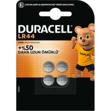 DURACELL LR44 Alkalin Özel Pil (4'lü Paket)