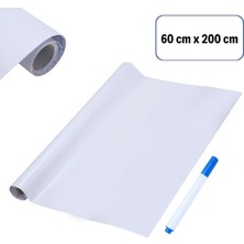 Marsilyan Silinebilir Kalemli Sticker  Duvara Yapışabilen Yazı Tahtası 60X100 cm (4887)