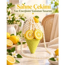 Nga Home Ngahome El Örgüsü Limon Külah Çanta