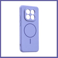 Nida Redmi Note 15 4g Mika Pc Magsafe Kapak - Açık Mor Nıda