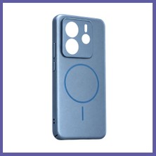 Nida Redmi Note 14 4g Mika Pc Magsafe Kapak - Açık Mavi Nıda