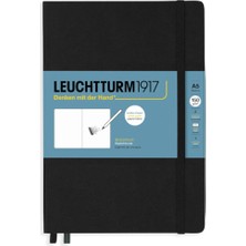 Leuchtturm 1917 LEUCHTTURM1917 Sketchbook Sert Kapak Eskiz Çizim Defteri 150 gr A5 Siyah