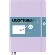Leuchtturm 1917 LEUCHTTURM1917 Sketchbook Sert Kapak Eskiz Çizim Defteri 150 gr A5 Leylak