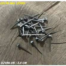 Nataş Çelik Nal Çivisi 1 Kalite At Nalı Çivisi Kapalı Nal Çivisi 30 Adet 37MM