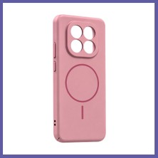 Nida Redmi Note 14 Pro 4g Mika Pc Magsafe Kapak - Pembe Nıda