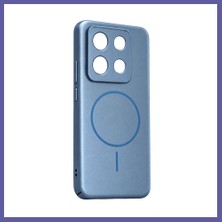 Nida Redmi Note 13 5g Mika Pc Magsafe Kapak - Açık Mavi Nıda