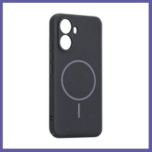 Nida Poco X7 Pro Mika Pc Magsafe Kapak - Siyah Nıda