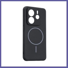 Nida Redmi Note 14 4g Mika Pc Magsafe Kapak - Siyah Nıda