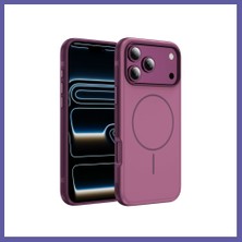 Nida Joko iPhone 18 Pro Max/17 Pro Max Neksa Magsafe Kapak - Bordo Nıda