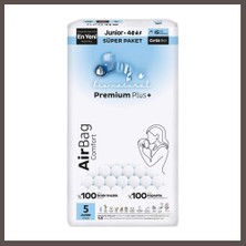 Bezos Bio Natural Premium Plus Airbag Comfort Bebek Bezi 5 Beden 40 Adet ECO123