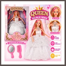 Bezos QUE-107 Kutu.gen.gelinlik.aksesuar.queen Bebek Oyuncak Bebek (Adet Fiyatıdır) ECO123
