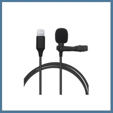 Bezos Lightning 2 Metre Double Mikrofon - Siyah Btkfz