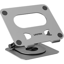 Unitek Unıtek 360° Metal 15.6” Notebook Stand (D1109CGY01)
