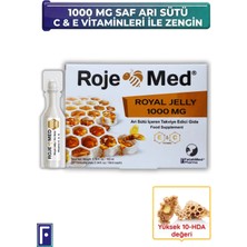 Roje Med Royal Jelly 1000 Mg – Arı Sütü Fresh Vitamin C & E – 10 Shot