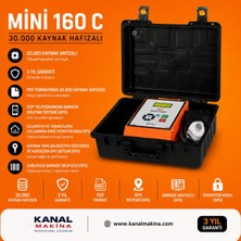 Kanal Makina Elektrofüzyon 160 Mini Kaynak Makinesi Çantalı