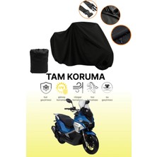 Dokaca Siyah Kilit ve Çanta Uyumsuz Revolt Rsx7 Motosiklet Brandası