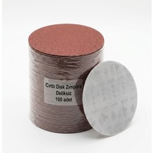Ardini 115 mm Cırtlı Disk Zımpara Deliksiz Aluminyum Oksit Pakette 100 Adet