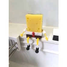 Sünger Bob Süngerlik – Mutfak Sünger Tutucu, Dekoratif Sünger Organizer, 3D Baskı