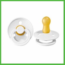 Bezos Kauçuk Emzik 0-6 Ay White Adet Fiyatıdır · Renk: White Arz