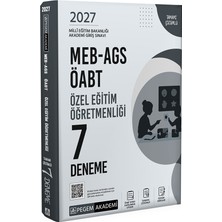 Pegem Akademi Yayıncılık 2027 MEB-AGS ÖABT Özel Eğitim Öğretmenliği 7 Deneme