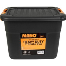 Mano Nb-20 20L Çok Amaçlı Saklama Kutusu (Suya ve Dona Dayanıklı) - 10 Adet (1 Koli)