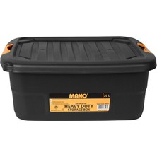Mano Nb-21 20L Çok Amaçlı Saklama Kutusu (Suya ve Dona Dayanıklı) - 8 Adet (1 Koli)