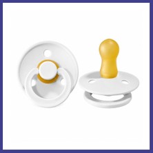Bezos Kauçuk Emzik 0-6 Ay White Adet Fiyatıdır · Renk: White Mrl