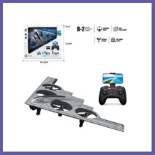 Nida GL-777-275 Uzaktan Kumandalı Full Fonksiyon 2.4g Şarjlı Kameralı Quadcopter Iha Nessiworld Nıda