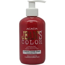 ACACIA JEAN'S COLOR Pamuk Şekeri Pembe Krem Saç Boyası Amonyaklı Canlı Renk Etkisi