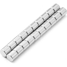 Ø3x3 mm Silindir Neodyum Mıknatıs 50 Adet - Takı ve El Işi Için | Magneteksan - Mıknatıs Avm