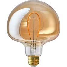 Tr Molnart LED Ampul E27, Kahverengi Kahverengi 150 Lm