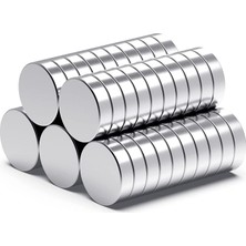 Ø10X2 mm Yuvarlak Neodyum Mıknatıs 4 Adet - Dolap ve Kapak Tutucu | Mıknatıs Avm - Magneteksan