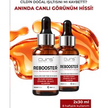 Quins Derm Solutions Rebooster %10 C Vitamini Yüz Serumu 2x30 ml - Aydınlık ve Eşit Görünen Cilt İçin