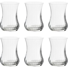 Mudo Home CRYSTALLINE 6'LI OPTIC ÇAY BARDAĞI 150 ML