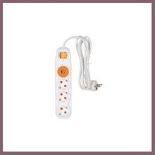 Bezos Nilson 3lü 1,5mt 1-Usb 1-Type Akım Korumalı Uzatma Bzss