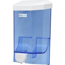 MAXIFLOW TEKLİ PLASTİK ŞEFFAF SIVI SABUNLUK 1000 ML