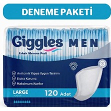 Giggles Erkek(Men) Mesane Pedi (Bladder Pad) 120 Adet