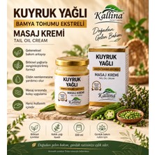 KALLİNA 100 ml Kuyruk Yağlı Masaj Kremi Doğal İçeriklerle Her Yaş İçin Uygun