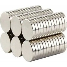 Ø6x1,5 mm Yuvarlak Neodyum Mıknatıs 100 Adet - Okul Projeleri Için | Mıknatıs Avm - Magneteksan