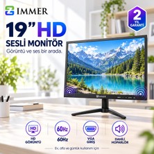 Karer 19 Inç Hd Ready LED Bilgisayar Monitörü – 60Hz 5ms VGA Girişli