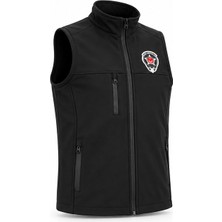 Karacanlar Özel Güvenlik Yeleği Softshell, Su Rüzgar Geçirmez